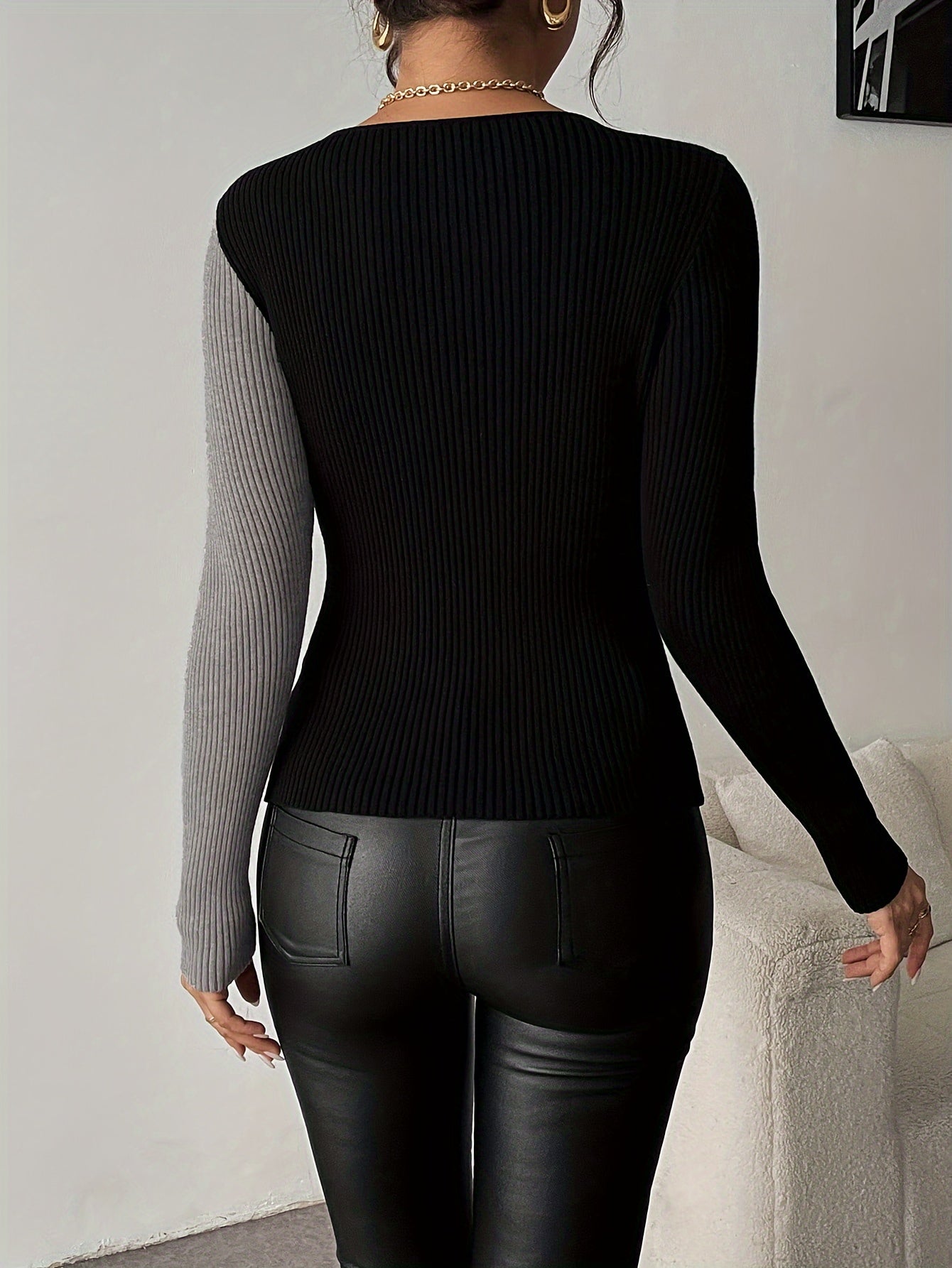 קז’ואל™ | טופ יומיומי עם שרוולים ארוכים