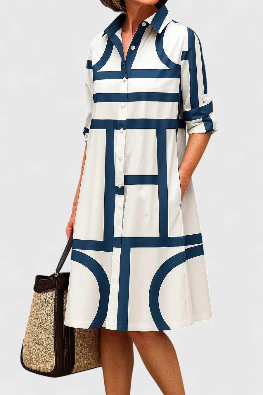 סקארלט - שמלת מידי אלגנטית