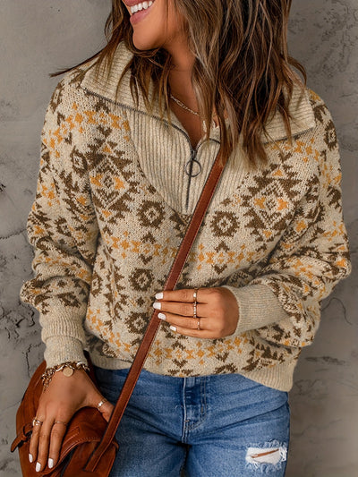 קאז'ואל™ | סוודר סרוג לנשים