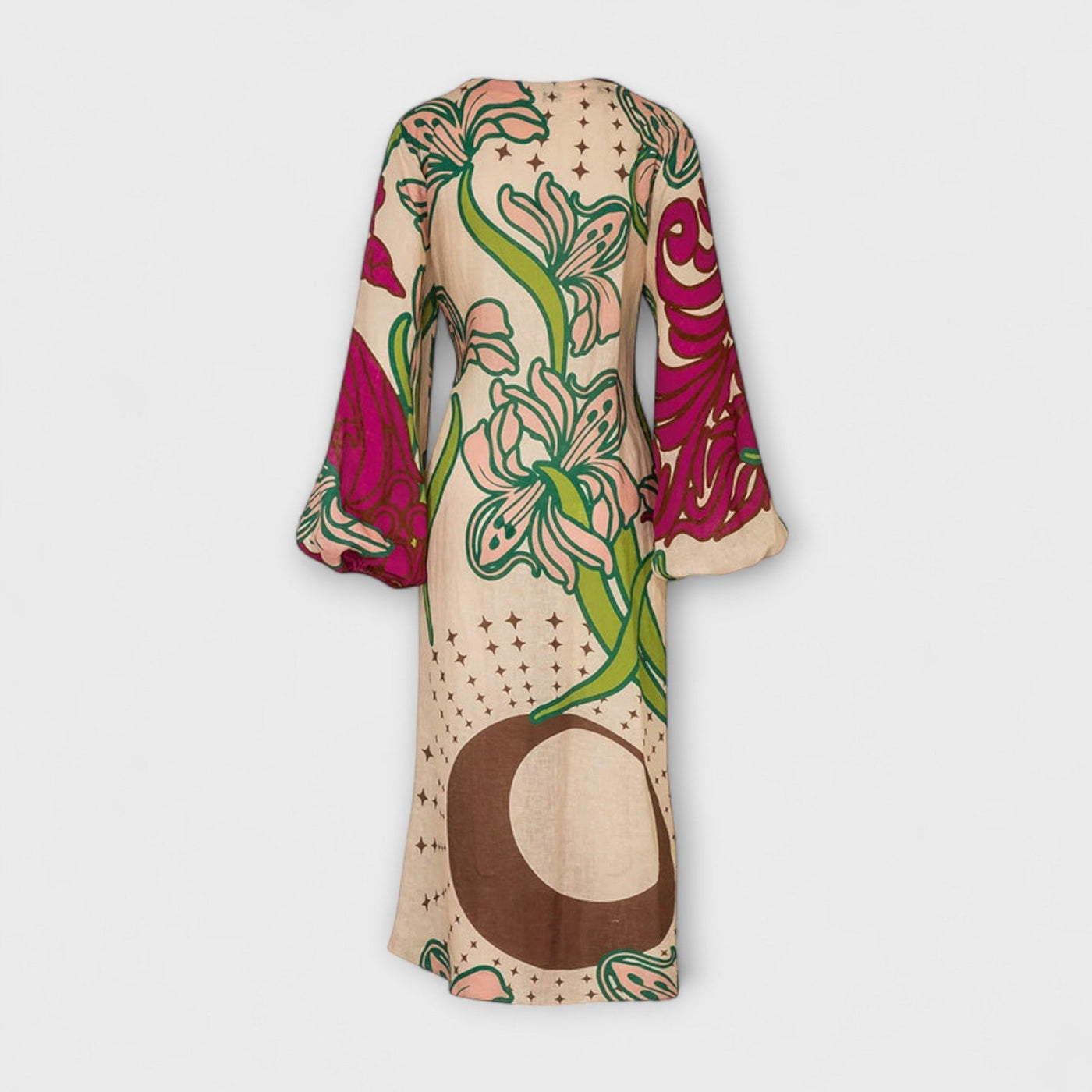 ורד | טוניקת פשתן קלילה לחופשה מושלמת