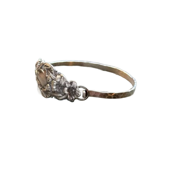 Amar™ Orly - צמיד כסף וינטג' חריטת פרחים