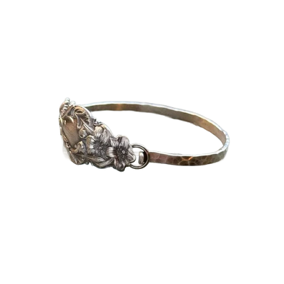 Amar™ Orly - צמיד כסף וינטג' חריטת פרחים