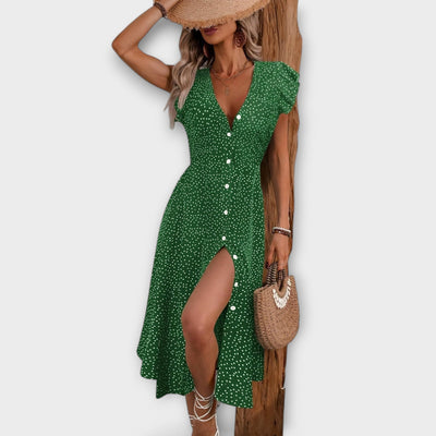 מריבאת' - שמלת קו A אלגנטית