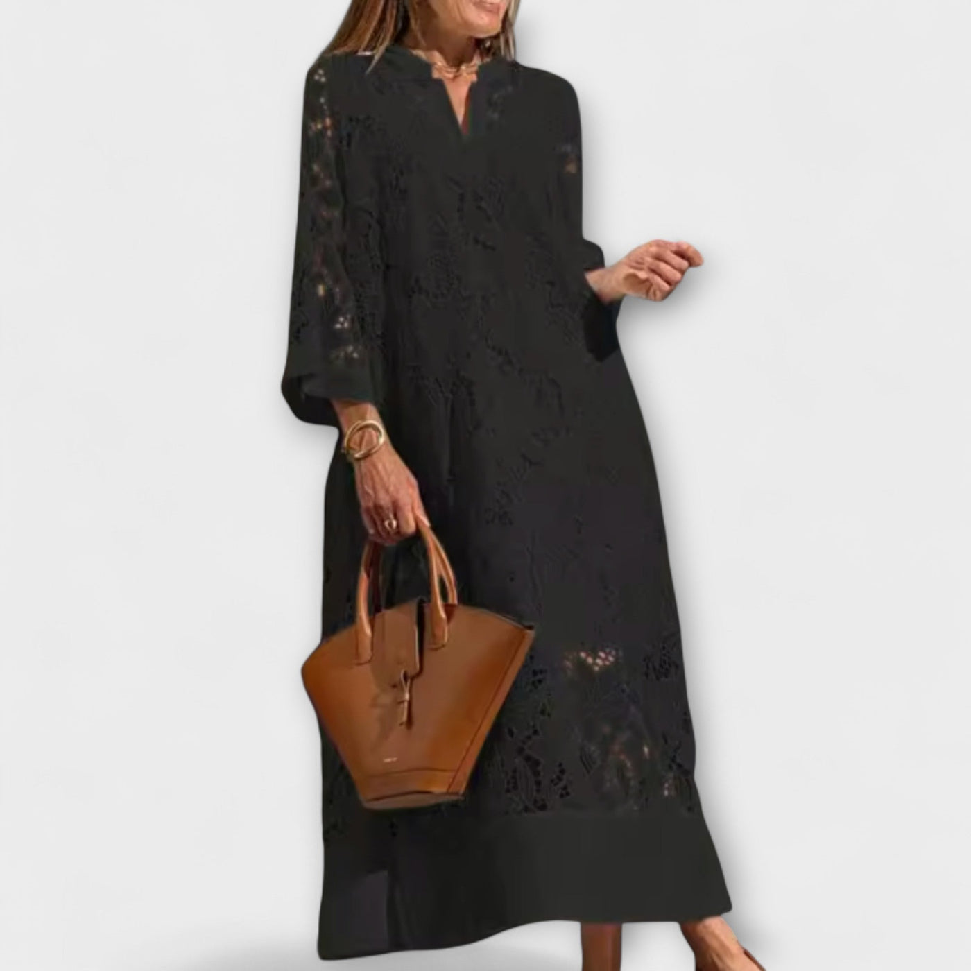 ברכה | שמלת כותנה נשית ונושמת באלגנטיות מודרנית