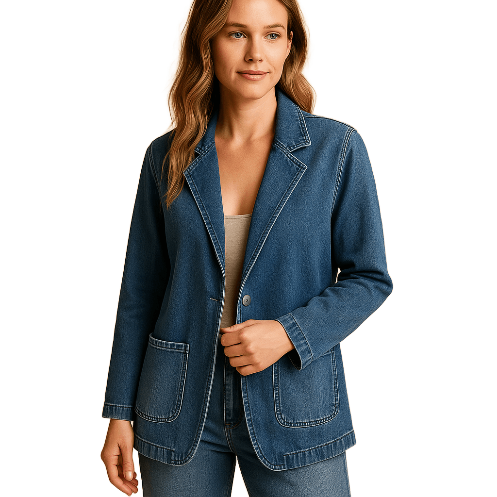 Amar™ Rina - בלייזר ג'ינס מחטב