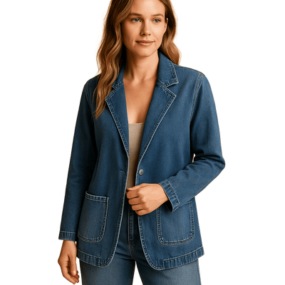 Amar™ Rina - בלייזר ג'ינס מחטב