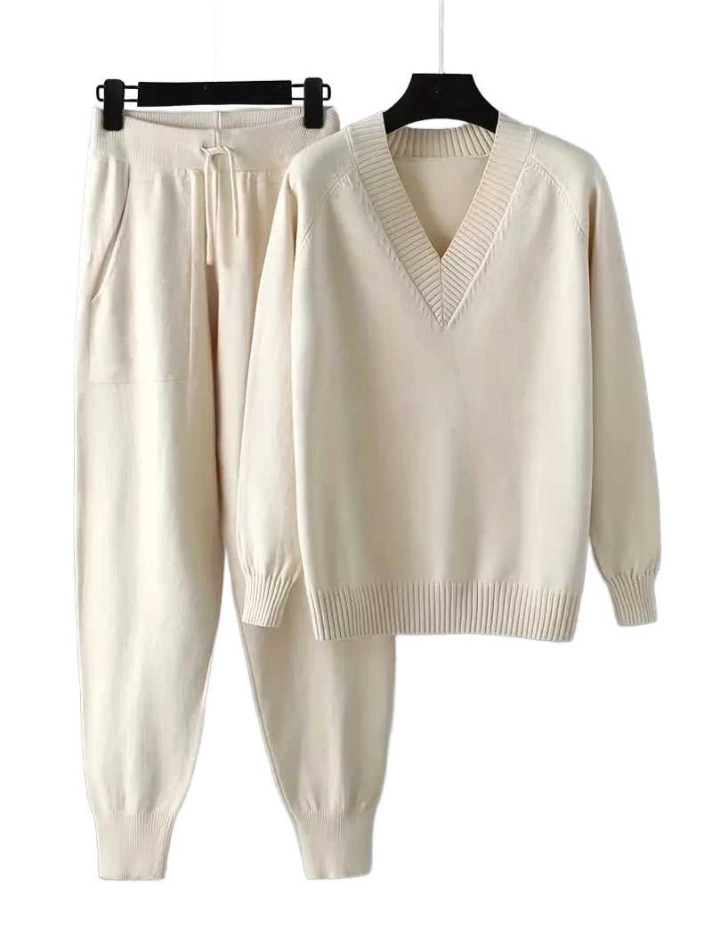 Amar™ Hannah - סט חולצה ארוכה ומכנסיים