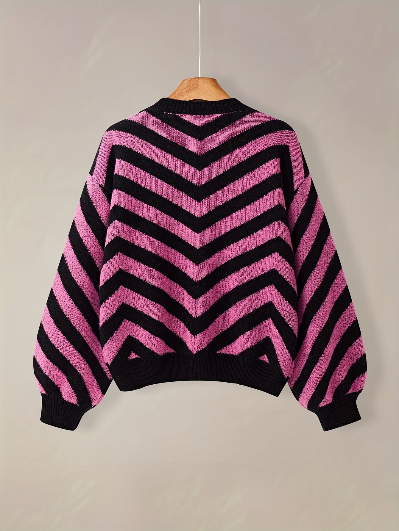 סטרייפ™ | סוודר פסים בלוקי צבע לנשים