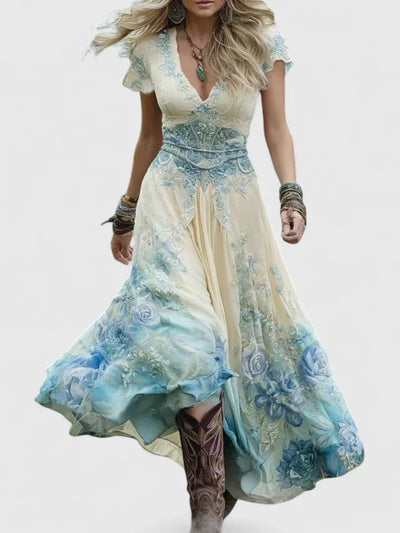 סידנה - שמלת מקסי אלגנטית