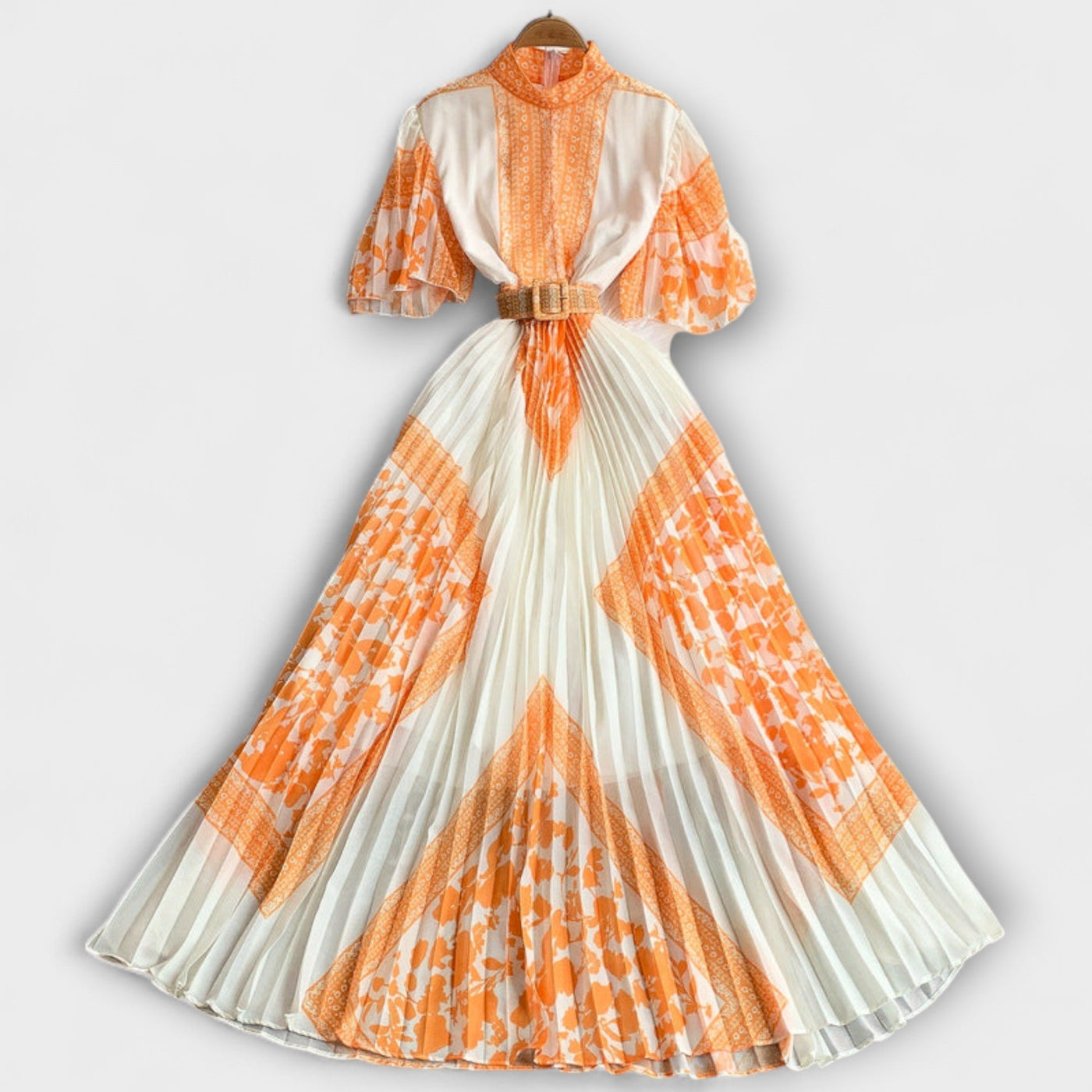 רינה | שמלת שיפון אלגנטית ונשית בהשראה וינטג’