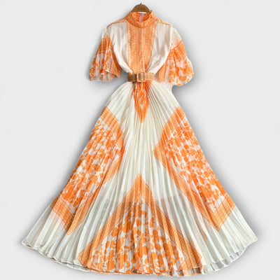 רינה | שמלת שיפון אלגנטית ונשית בהשראה וינטג’