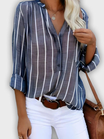 לינאה - חולצה אלגנטית עם שרוולים ארוכים ורב-תכליתית