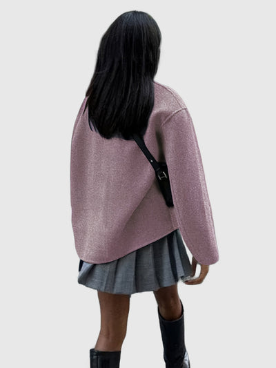 Amar™ Shira - מעיל בייז' דו-שכבתי אלגנטי