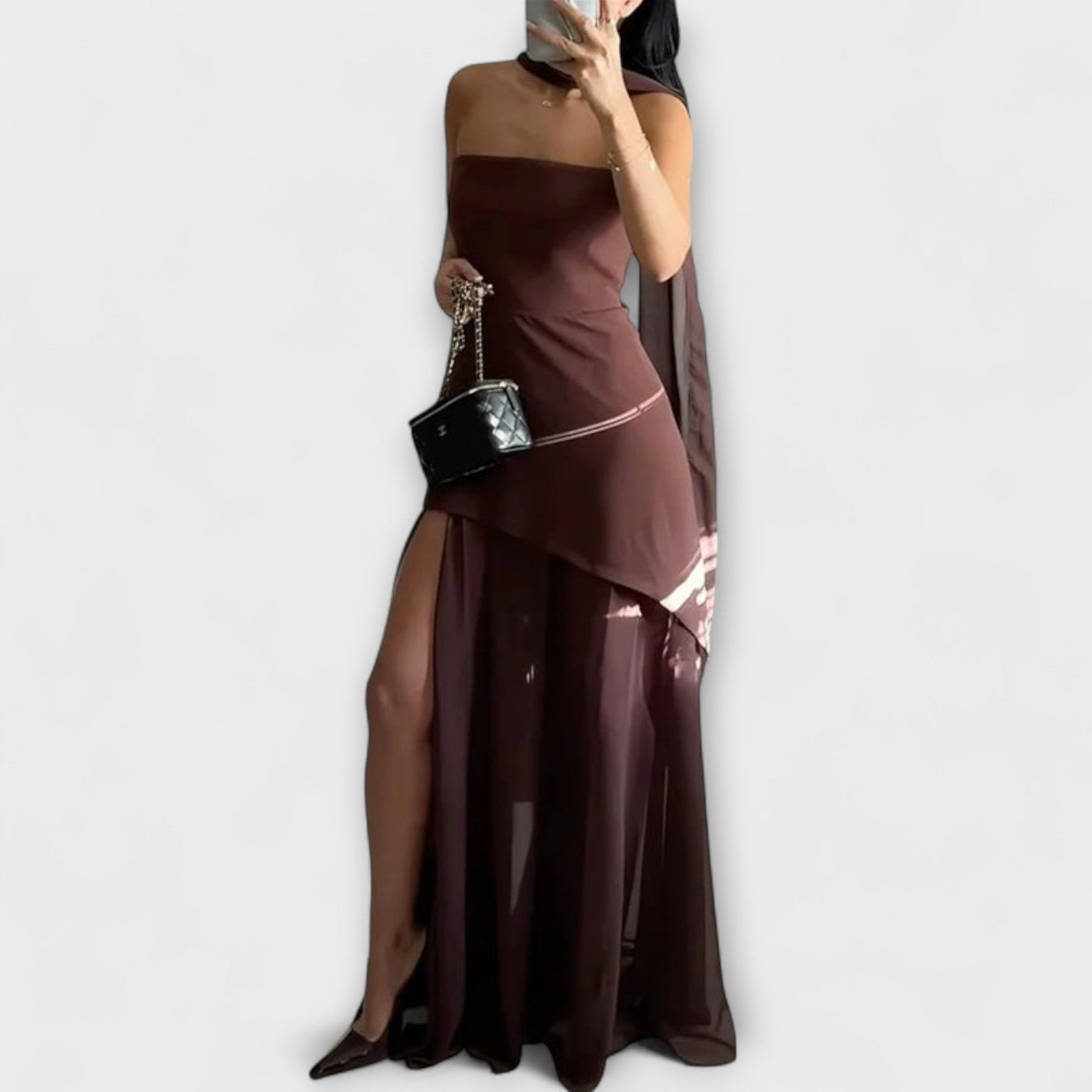 שיר | שמלת שיפון אלגנטית ברוח קלילה