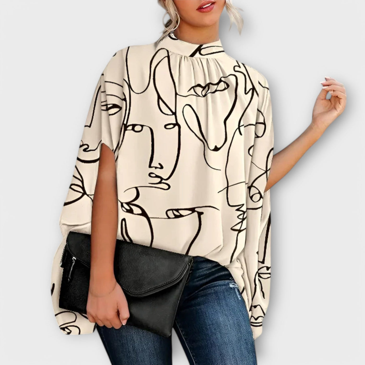 ג'קלין - חולצת ערב אלגנטית, נוחות וסטייל