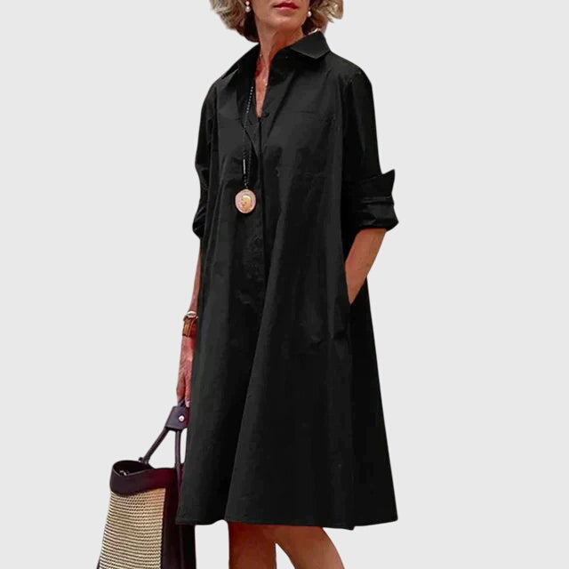 פייג' - שמלה אלגנטית עם כיסים