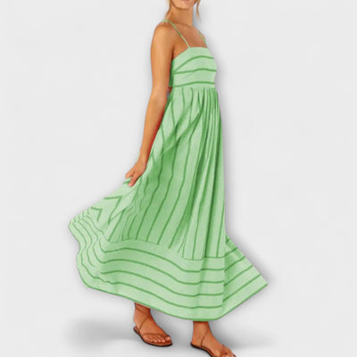 שרה | שמלת מקסי רומנטית בנפילה רכה לאירועי קיץ קסומים