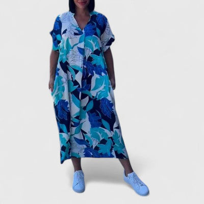 שמלות שנסי - שמלת פרחים מתוחכמת