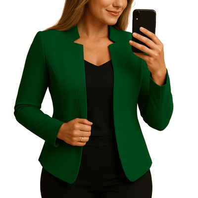 Amar™ Sapir - בלייזר קליל עם צווארון מהודר