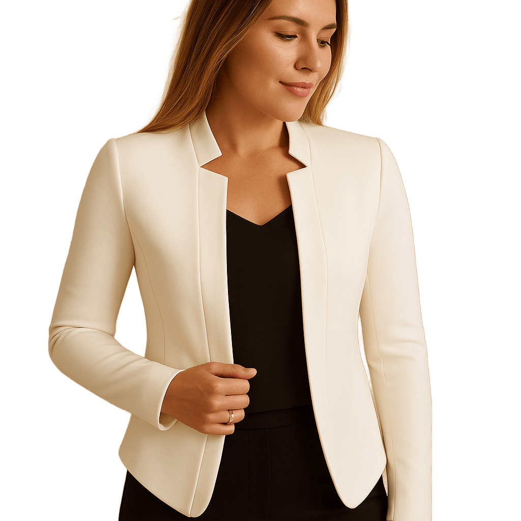 Amar™ Sapir - בלייזר קליל עם צווארון מהודר