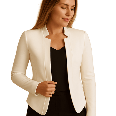 Amar™ Sapir - בלייזר קליל עם צווארון מהודר