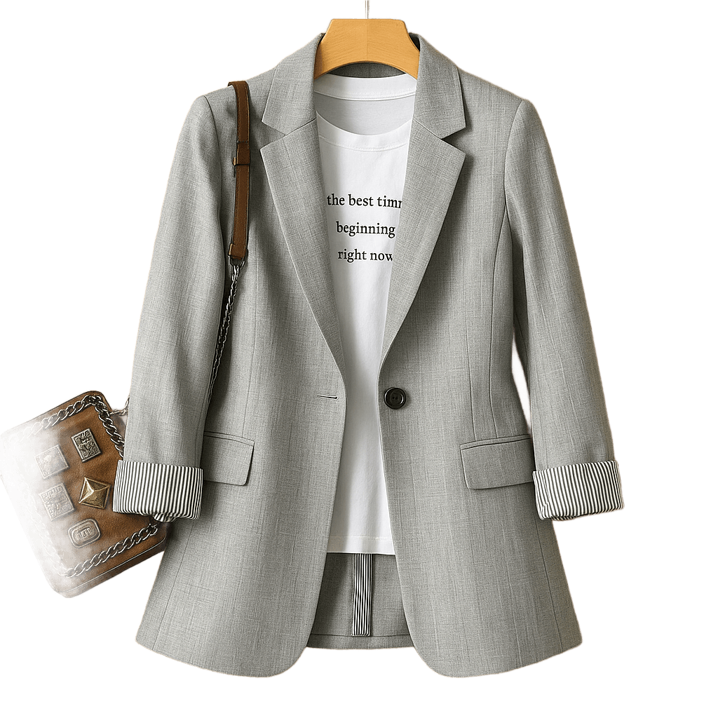 Amar™ Naama - בלייזר קליל עם שרוולים ארוכים