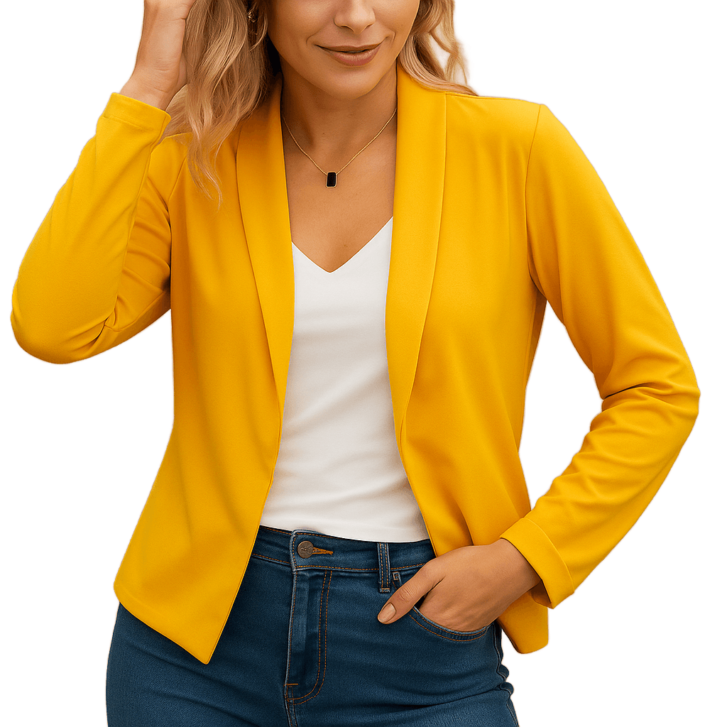 Amar™ Sarah - בלייזר פתוח מחויט מודרני