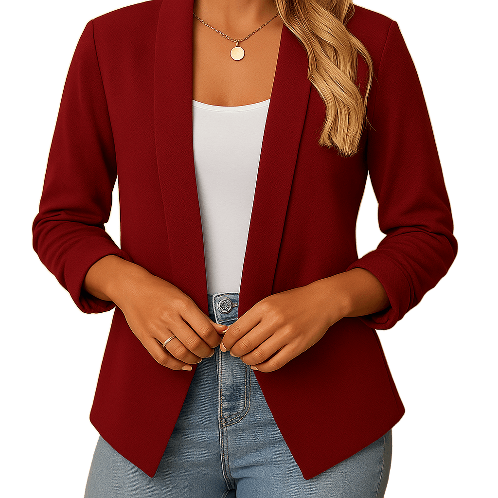 Amar™ Shaked - בלייזר פתוח מעודן לנשים