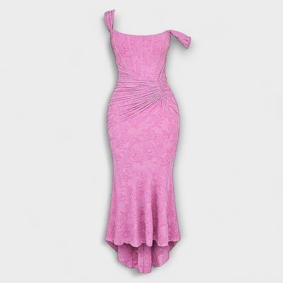 מיכל | שמלת מחוך רומנטית בצבעי פסטל מחמיאים