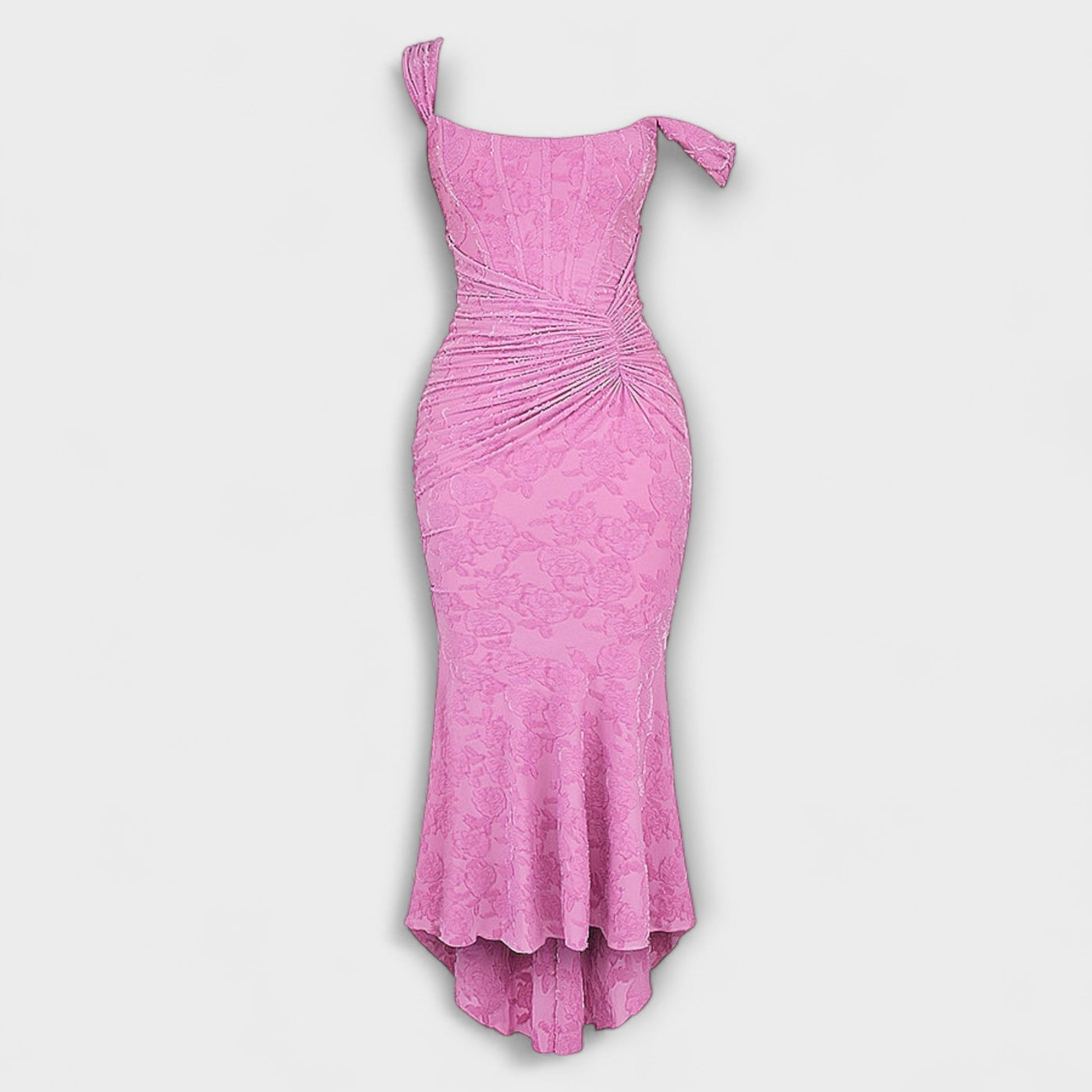 מיכל | שמלת מחוך רומנטית בצבעי פסטל מחמיאים