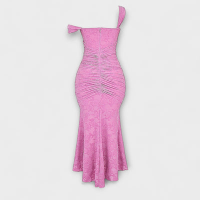 מיכל | שמלת מחוך רומנטית בצבעי פסטל מחמיאים