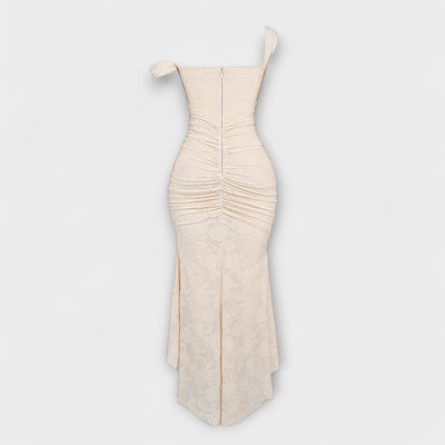 מיכל | שמלת מחוך רומנטית בצבעי פסטל מחמיאים