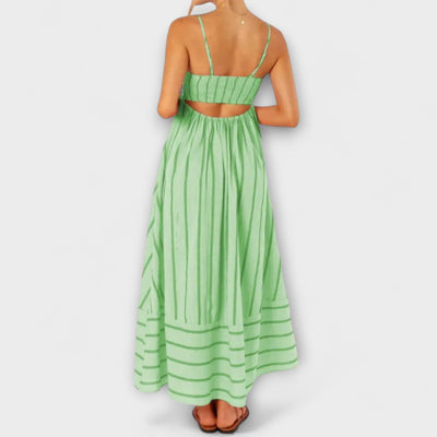 שרה | שמלת מקסי רומנטית בנפילה רכה לאירועי קיץ קסומים