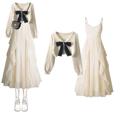 Amar™ Michal - סט תלת-חלקי נוח ורך עם שרוולים ארוכים