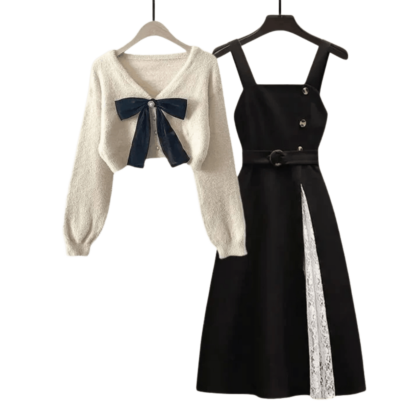 Amar™ Michal - סט תלת-חלקי נוח ורך עם שרוולים ארוכים