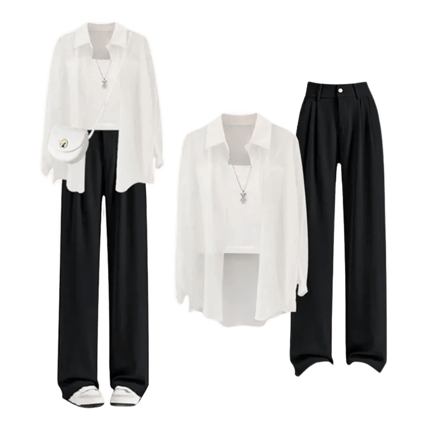 Amar™ Miriam - סט תלת-חלקי נוח ורך עם שרוולים ארוכים