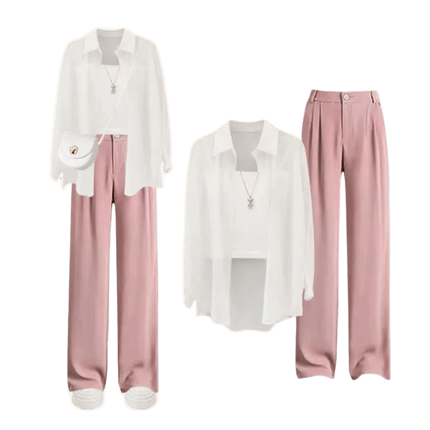 Amar™ Miriam - סט תלת-חלקי נוח ורך עם שרוולים ארוכים