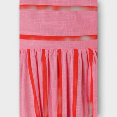 שרה | שמלת מקסי רומנטית בנפילה רכה לאירועי קיץ קסומים